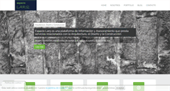 Desktop Screenshot of espaciolarq.com